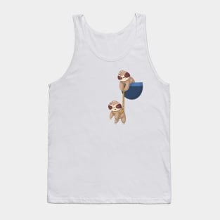 Hanging Pocket Sloth Tank Top